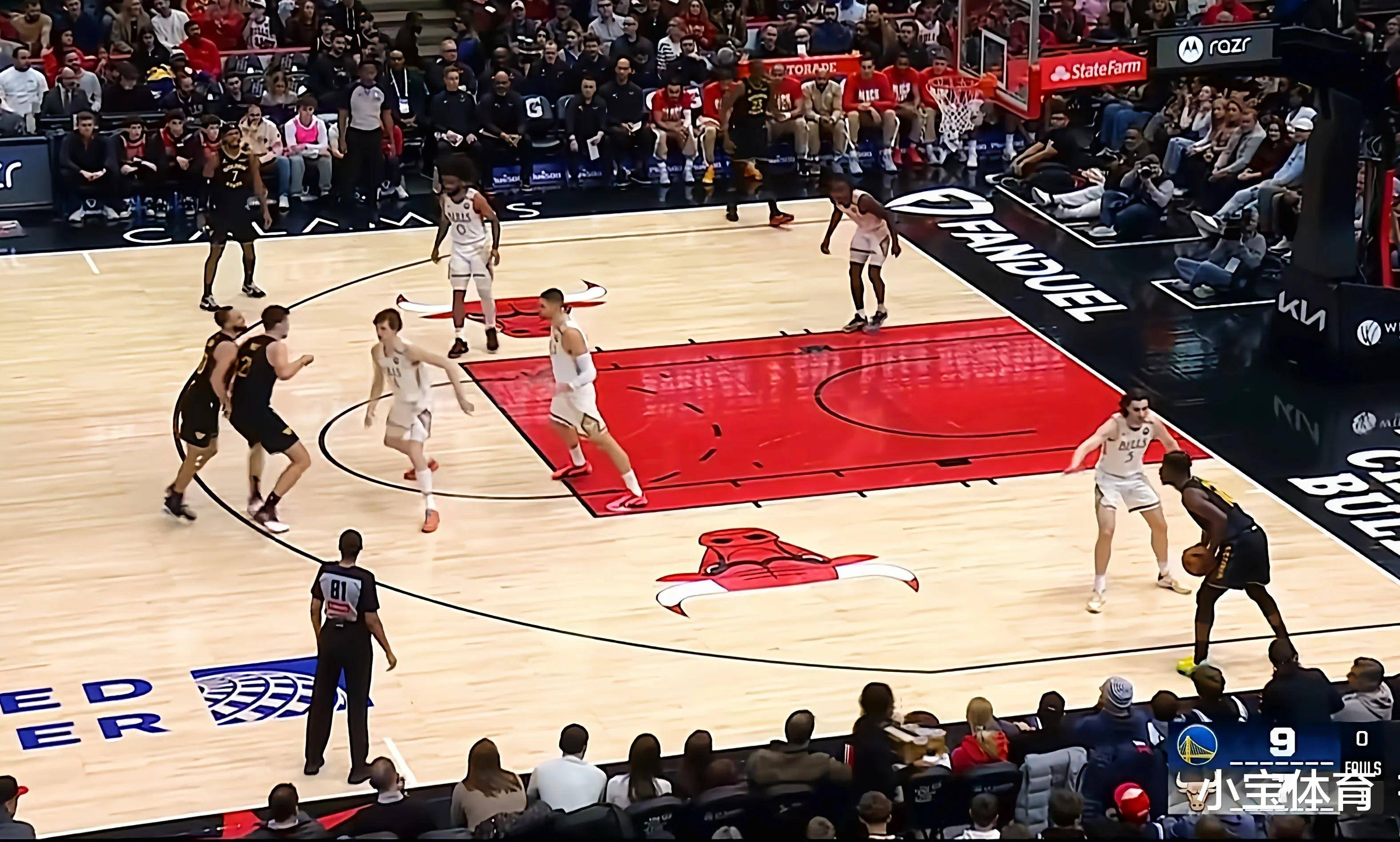 勇士力挫公牛,库里单节狂砍25分! 勇士力挫公牛,库里单节狂砍25分!